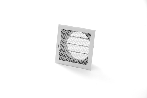 GRILLE 200X200 D150 OBTURABLE BLANC