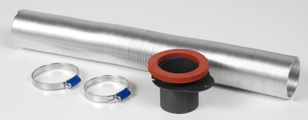 KIT RACCORD AIR EXT 63mm DROIT A VISSER