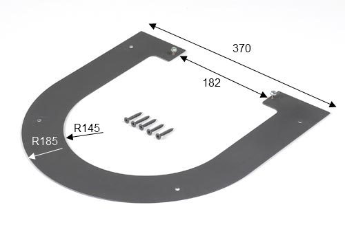 ROSACE PLAFOND VISIBLE 300
