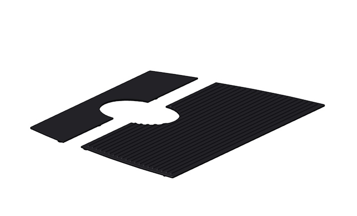 S6-H 6655 KIT TABLETTE FONTE SORTIE VERT