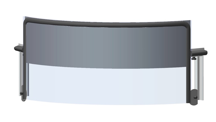 30C KIT VITRE BANDEAU STUVGREY