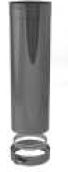 Conduit recoupable 100/150 avec collier de serrage L= 500