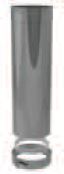 Conduit recoupable 130/200 avec collier de serrage L= 500