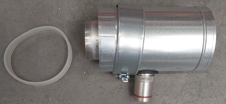 Ø60/100 alu drain de condensation