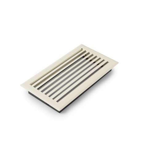 Grille Convection Lamelles Creme 35X20Cm Sans Raccord