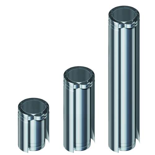 Tuyau Concentrique 50Cm 100/150 Noir