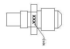 Injecteur D=3,20mm trou simple