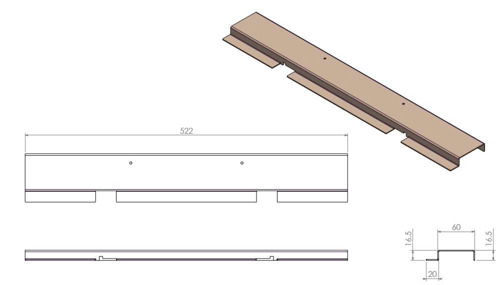 Pierre int. de porte BBQ Fire 40-150