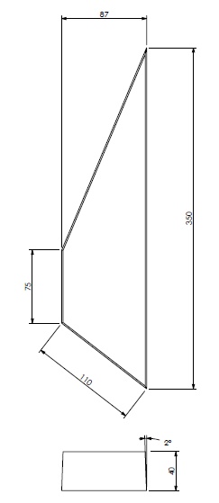 Brique réfractaire G P52/BF52