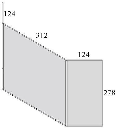 Vitre Beaufire52/Hamar/Hamarlux (124+312+124)x278