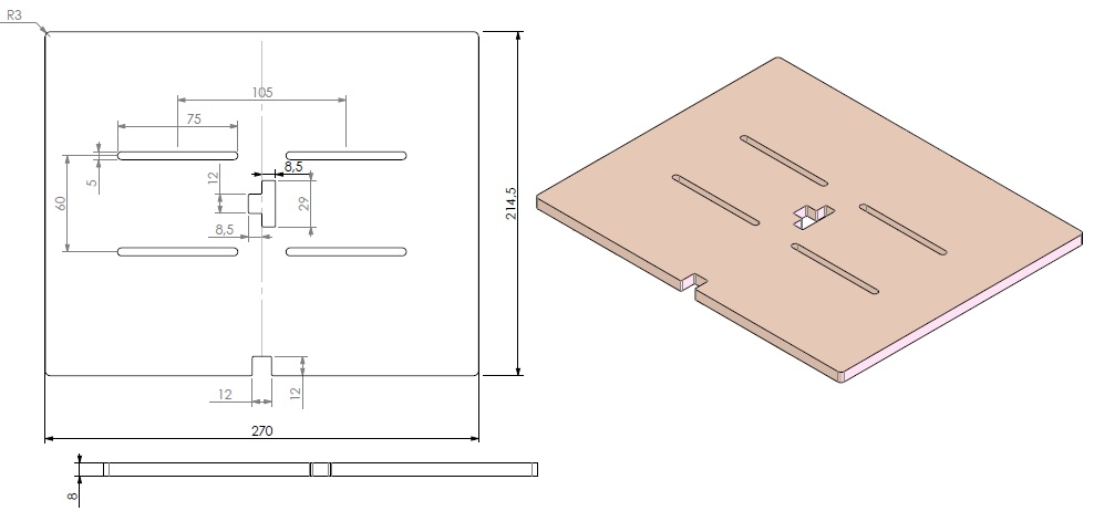 Grille noire sole foyère