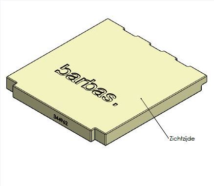 Béton céramique arrière NEW LOGO V2