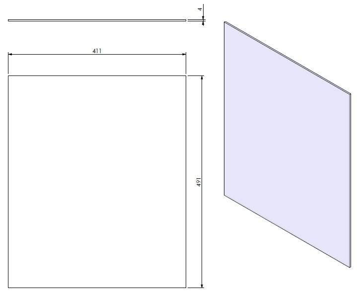 Vitre Unilux 6-55 / Box 55