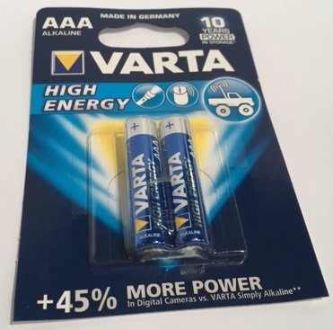 Piles Varta AAA par 2