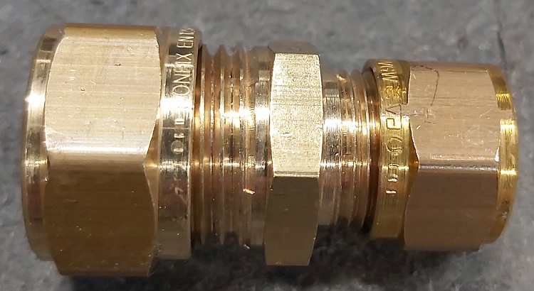 Raccord alimentation gaz pour BOX 15mm-12mm