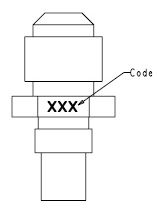 Injecteur 1x diam 0,85mm opd.085
