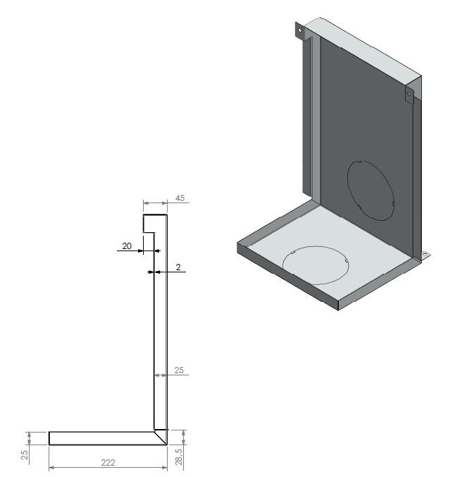 set arrivee air bas via socle