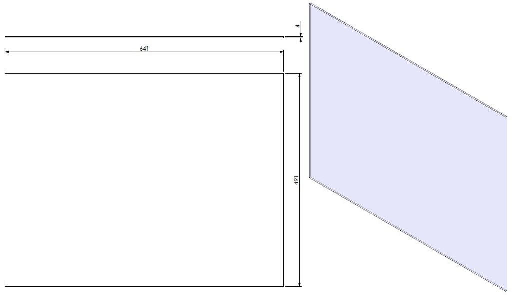 Vitre Unilux 6-80 / Box 80
