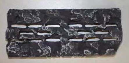 Bûche ceramique nr 2 carré