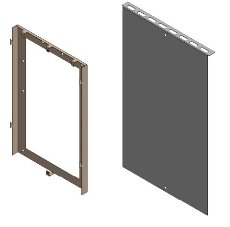 Set chaise murale SmB P45 Box Gas P45