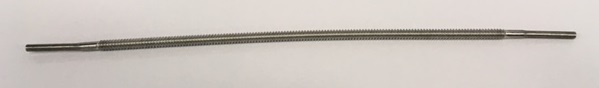 Tuyau flexible ø4 inox L300