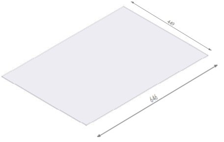 Vitre avant SmB Box gaz P73-52