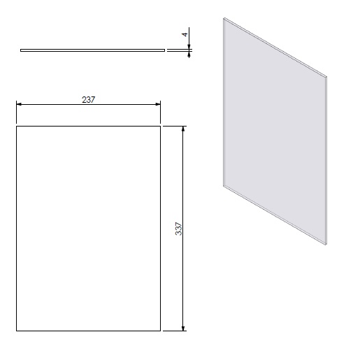 Vitre(G+D)UL  6-265 D/G/T/