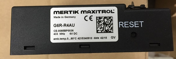 GV60 récepteur 2013  G6R-R4AU