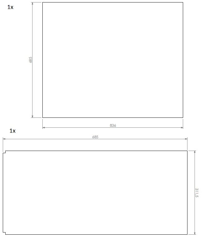 Set miroirs intérieur  CBD 3