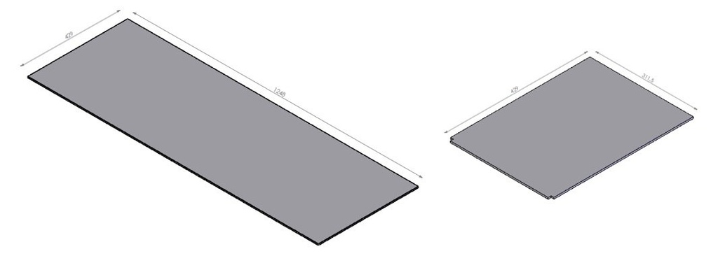 Set miroirs intérieur CB L 3