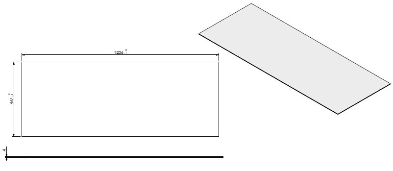 Vitre+cord dim 467x1236 Cornerbell Large 3 front