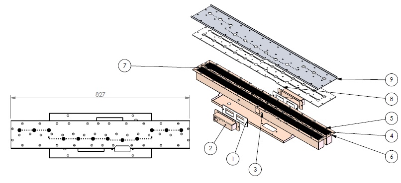 Brûleur  CBM 3 propane  CenF