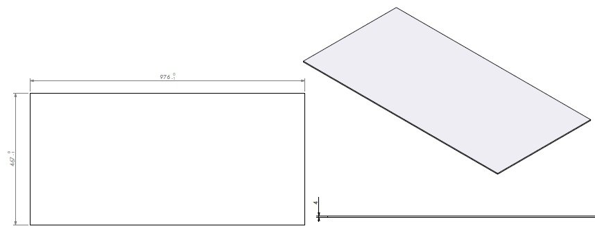 Vitre+corde front CB medium gauche