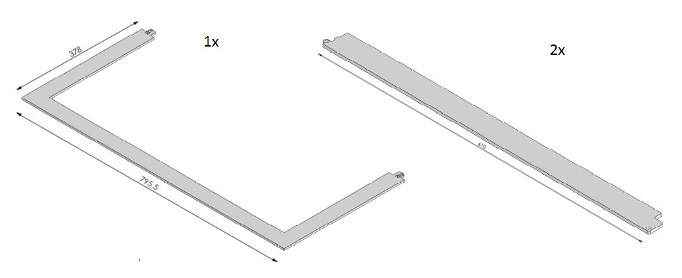Set HD CB Topsham gauche 3 noir