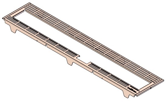 Grille double Brûleur