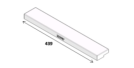 Béton Céramique plaque de fond arrière  Cuatro 57