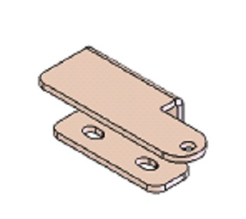 Charnière (basse) noire (depuis 10-5-2021)