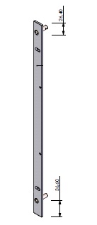 Plaque de fermeture Eco 90+Cuatro 3-57 noir (depuis 10-5-2021)