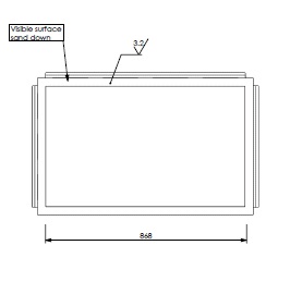 Cadre 4-côtés Cuatro-3 90 noir (depuis 10-5-2021)