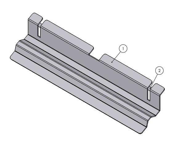 Clapet fumées Unilux/Eco 55