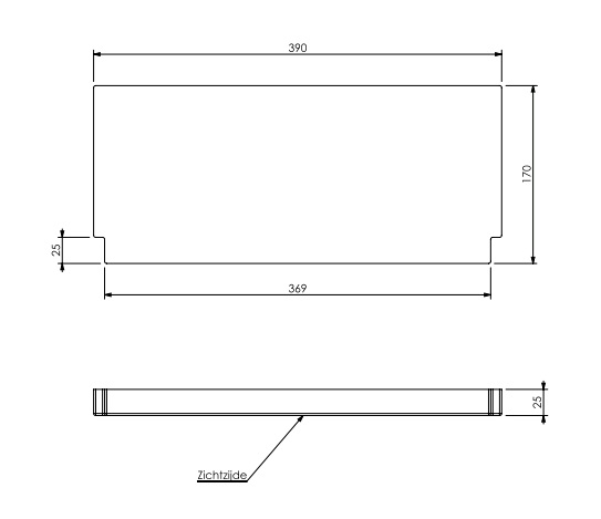 Béton Céramique déflecteur
