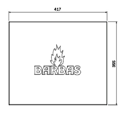 Béton Céramique panneau arrière