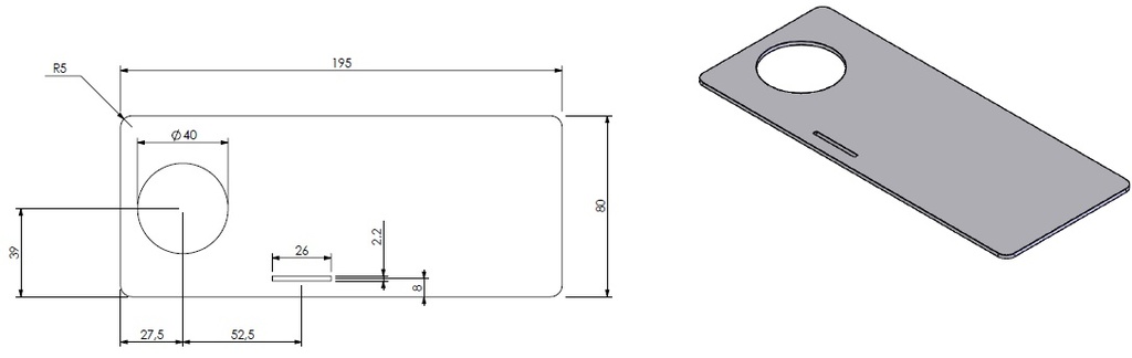 Glissière  air primaire