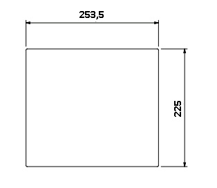 Béton Céramique déflecteur - bas