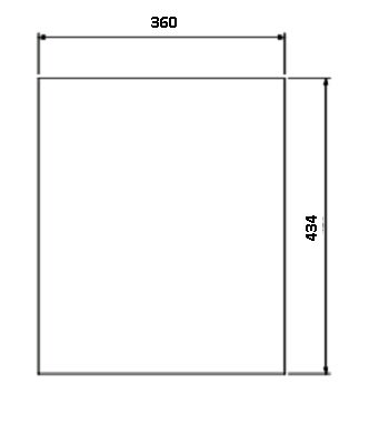 Vermiculite Paroi arrière inf Eco 90/100