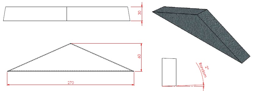 Brique refractaire Eco 900 arriere