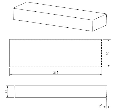 Brique réfractaire Elan 9 (avant)