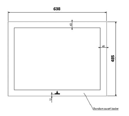 Vitre Energa 70-55 638x485mm