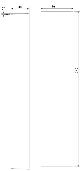 Brique réfractaire (A) Escamo 80