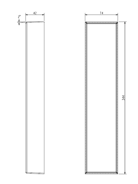 Brique réfractaire (A) Escamo 90